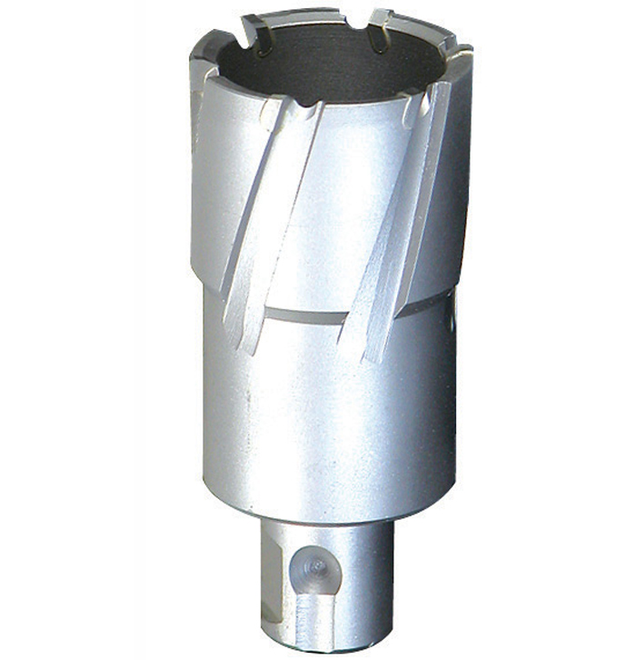 T.C.T annular cutter with universal shank
