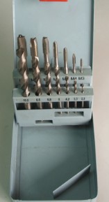 14PC Combination Machine Taps and Drill Set