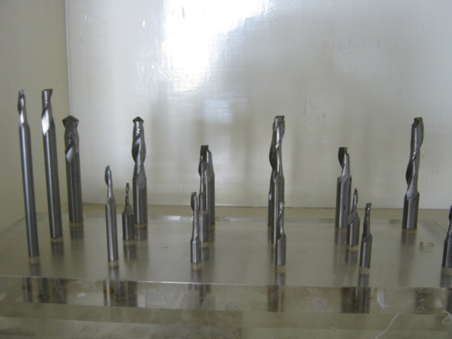 H.S.S Combined Single Flute End Mill