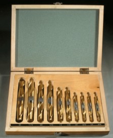 10PC Metric Double End Mill Set