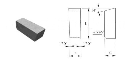 C3 type cemented carbide tips