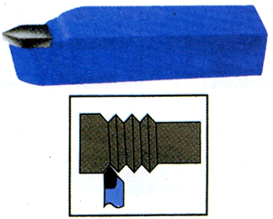 Carbide brazed tool bit ISO12  / DIN 282 R/L