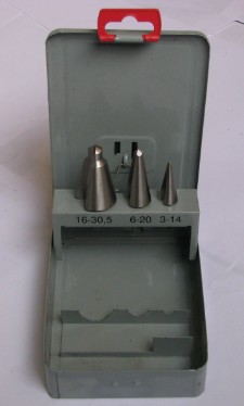 3 PC HSS Tube & Sheet Drill in Metal Box
