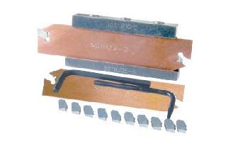 Self-lock Carbide Cut-off Tool Sets