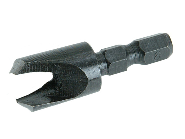 Two claws plug cutters with hex shank
