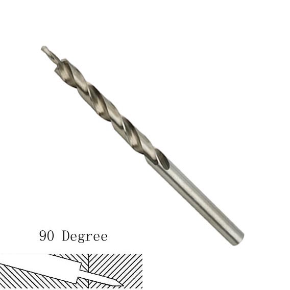 90 Degree HSS Pocket Hole Drill Bits for Pan Head Screws