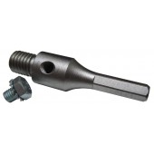 Hex adaptor for core bits