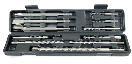 11PCS Hammer drill and steel chisel set
