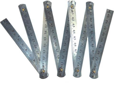 Stainless Steel Folding Rulers