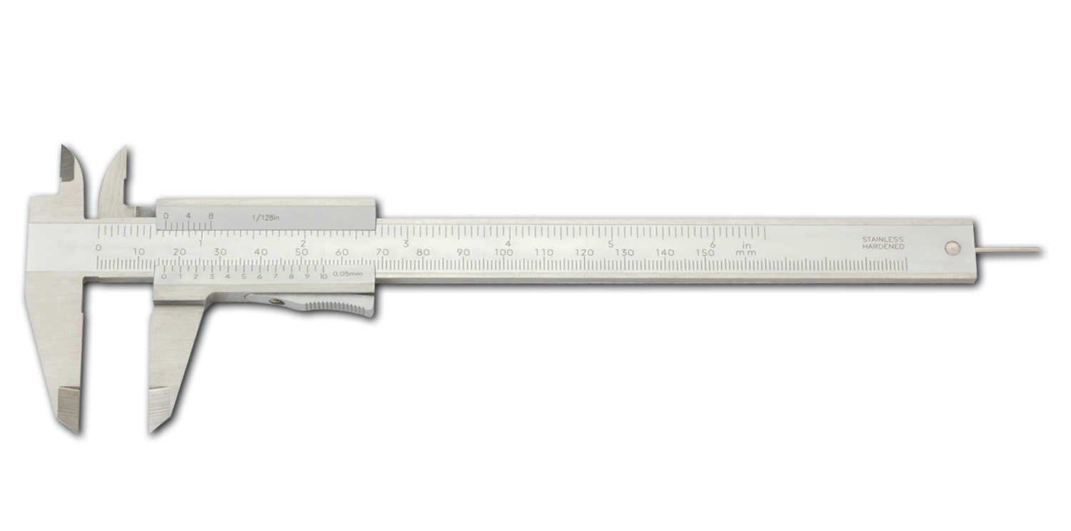 VERNIER CALIPERS WITH THUMB CLAMP