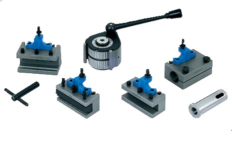 40-POSITION QUICK CHANGE TOOL POST AND TOOL HOLDERS