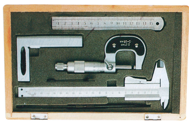 Measuring tools in set