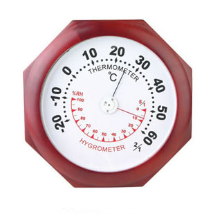 Bimetal Thermometer & Hygrometer