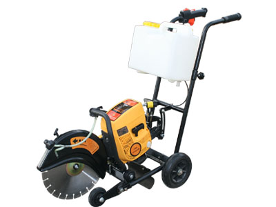 Petrol cut off saw with Double-handle Trolley