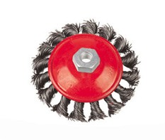 Wire wheel brushes, knotted 311-110-106