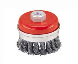Wire cup brushes, knotted 311-110-108