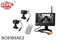 SC8103AE2 Wireless Multi-Cam W/7" Monitor