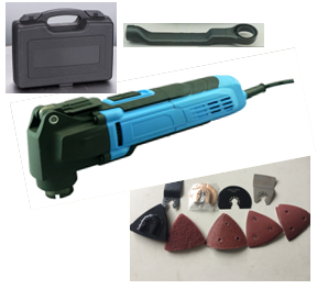 MULTI-FUNCTION POWER TOOL KIT (QUICK-RELEASE)