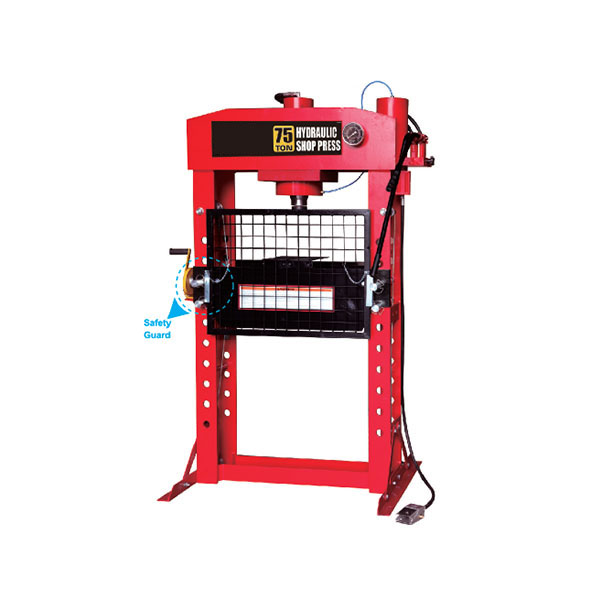 75T hydraulic shop press SCTY75021