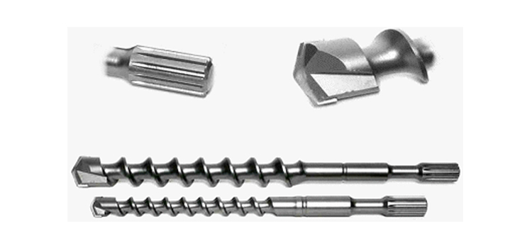 Spline Shank Hammer drill bits