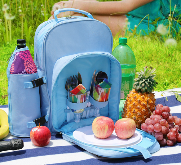 Backpack Camping Picnic Set for 2