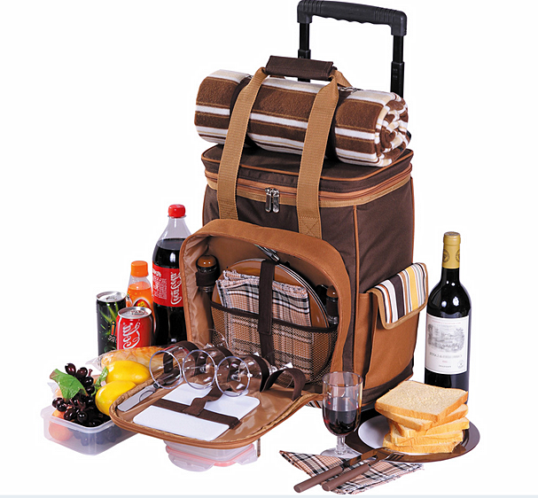 4 Person Picnic Set Bag for Outdoor Camping