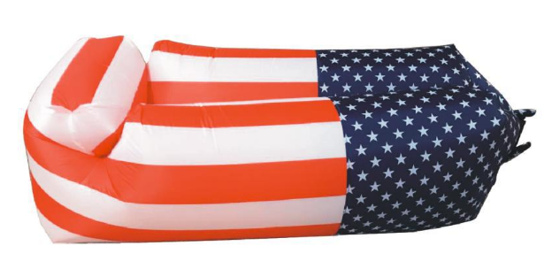 national flag lay bag inflatable air sofa bed